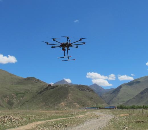 EcoDrone-KESTREL无人机高光谱遥感系统的图片