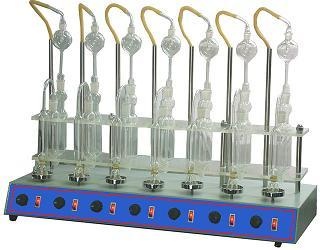 石油产品硫含量测定器（燃灯法）的图片