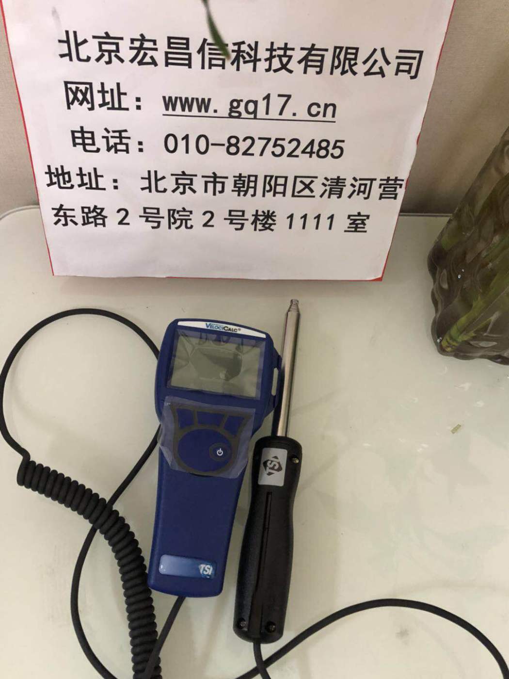 TSI-9515数字式风速仪(可测量风速/温度)的图片