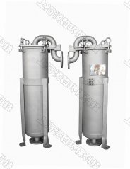 上弯曲袋式过滤器的图片