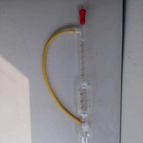 环保实验用50ml玻璃管皂膜流量计的图片