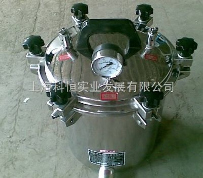 手提式不锈钢压力蒸汽消毒器的图片