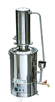 断水自控不锈钢蒸馏水器的图片