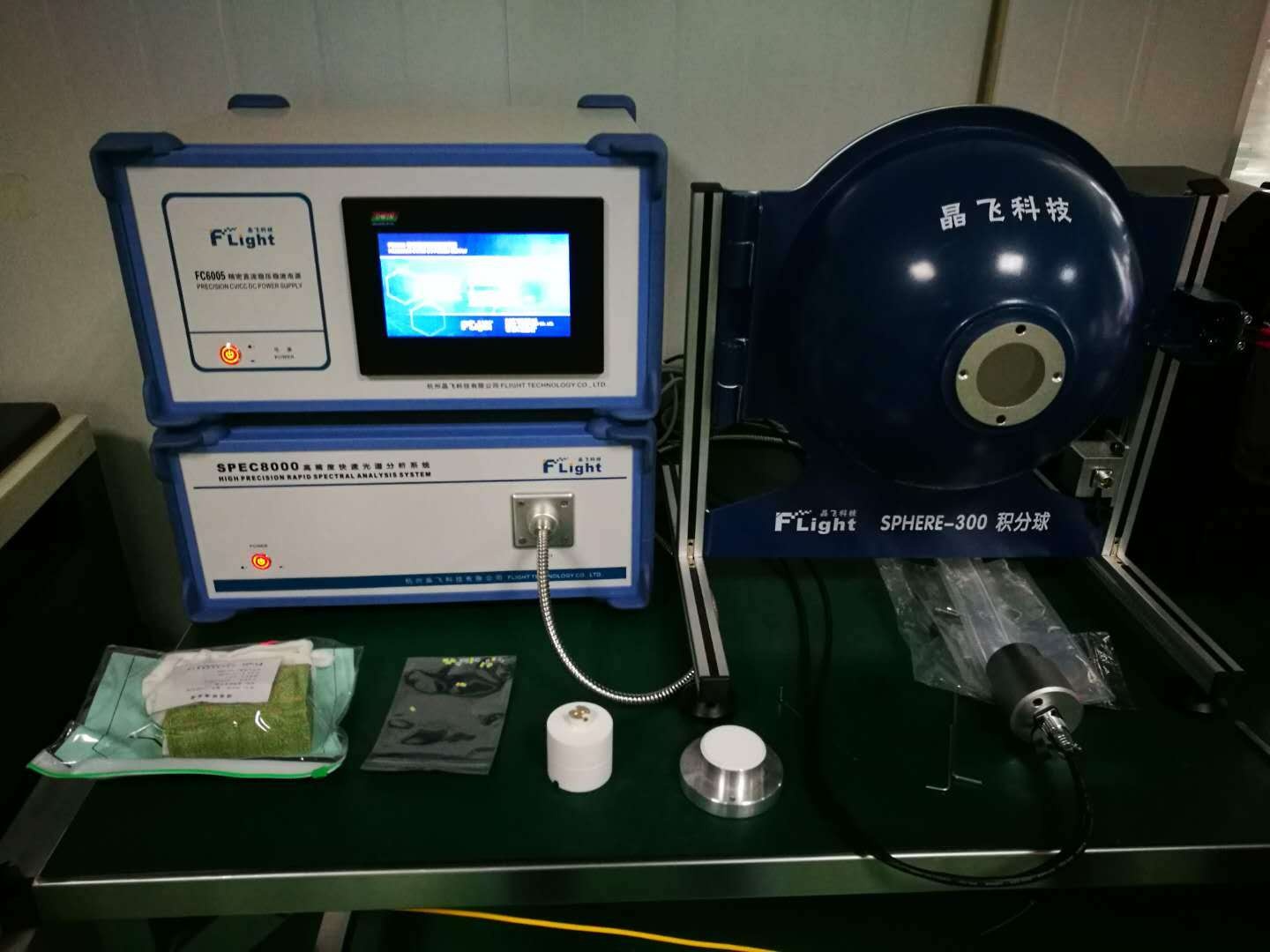 单颗LED光色电测试系统的图片