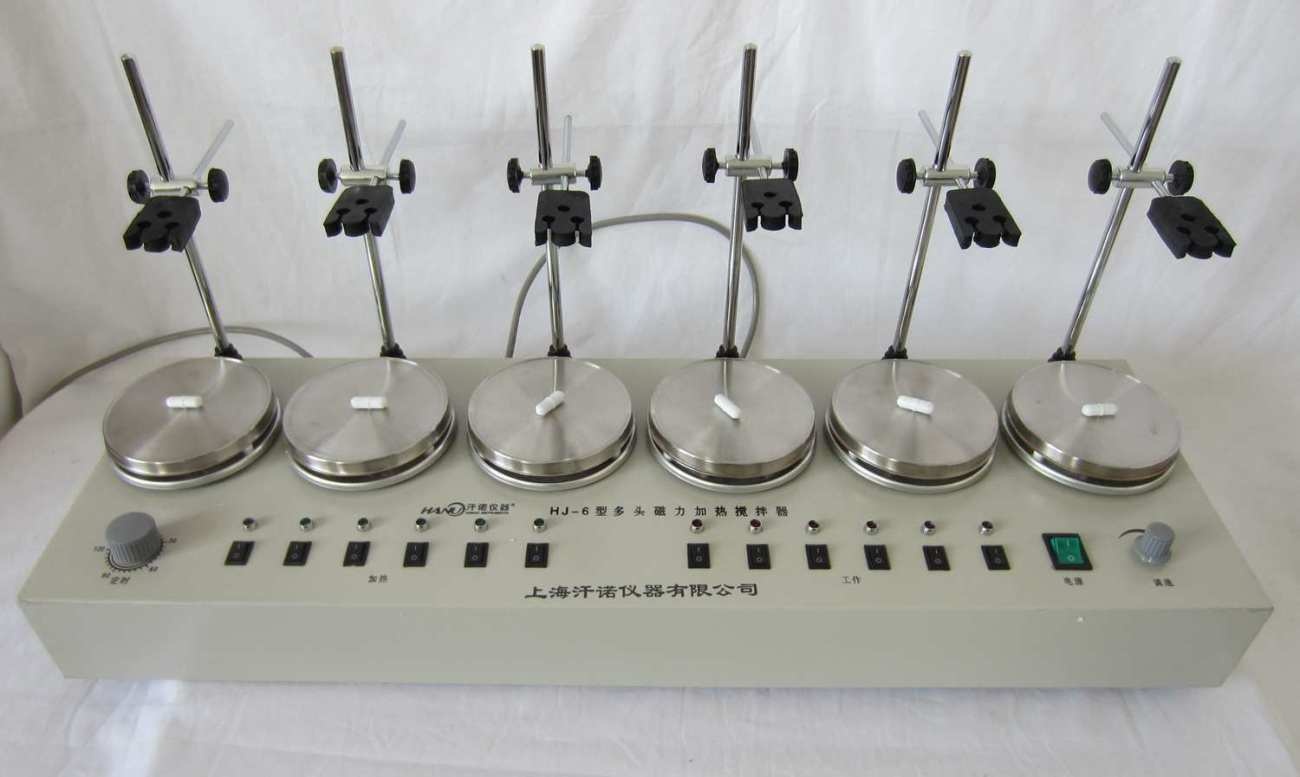 数显多头磁力搅拌器的图片