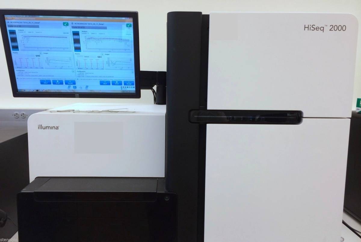 Illumina Hiseq 2000测序仪的图片