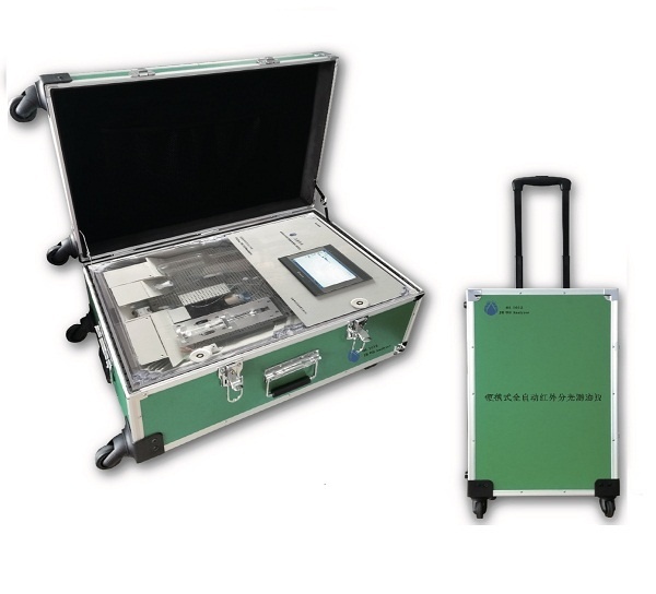 昂林OL1025全自动便携式红外分光油分仪的图片