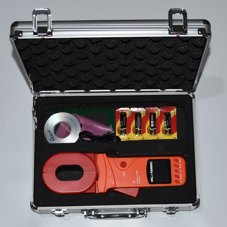 消防电气检测钳型接地电阻测试仪的图片