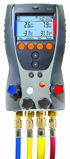 testo 556制冷系统数字式歧管仪（制冷系统节能监测仪器）的图片