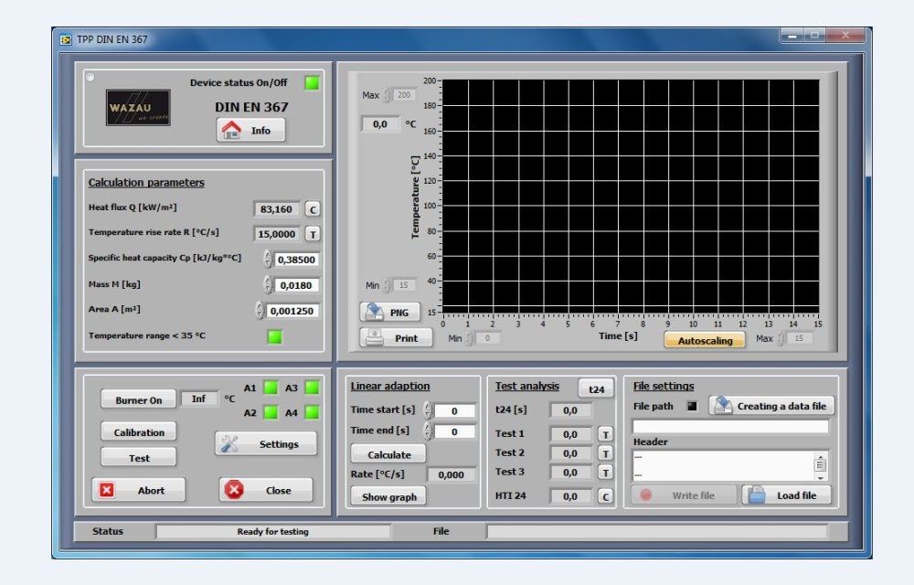 ISO 12477焊工手套耐对流热测试仪的图片