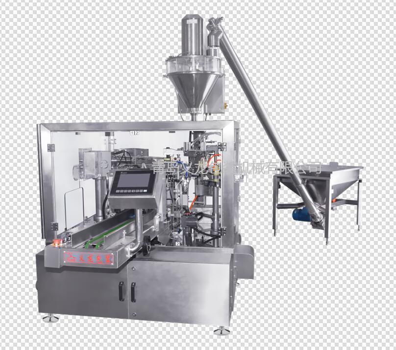 粉剂产品给袋式包装机的图片