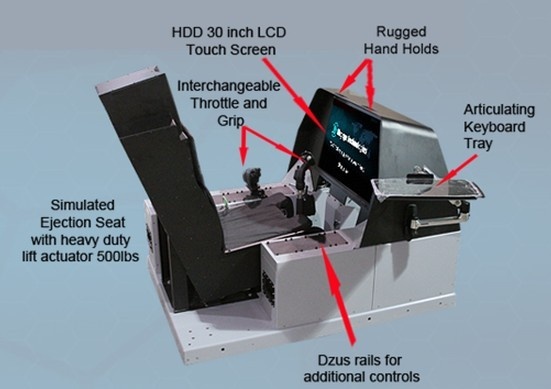 飞行模拟舱的图片
