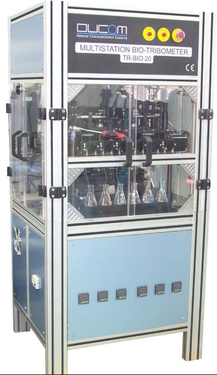 ASTM F732人步态生物摩擦磨损试验机的图片