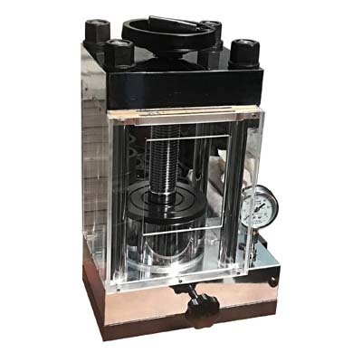 带防护罩粉末压片机的图片