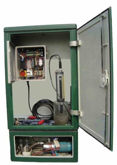 YSI绿箱子小型水质监测站的图片