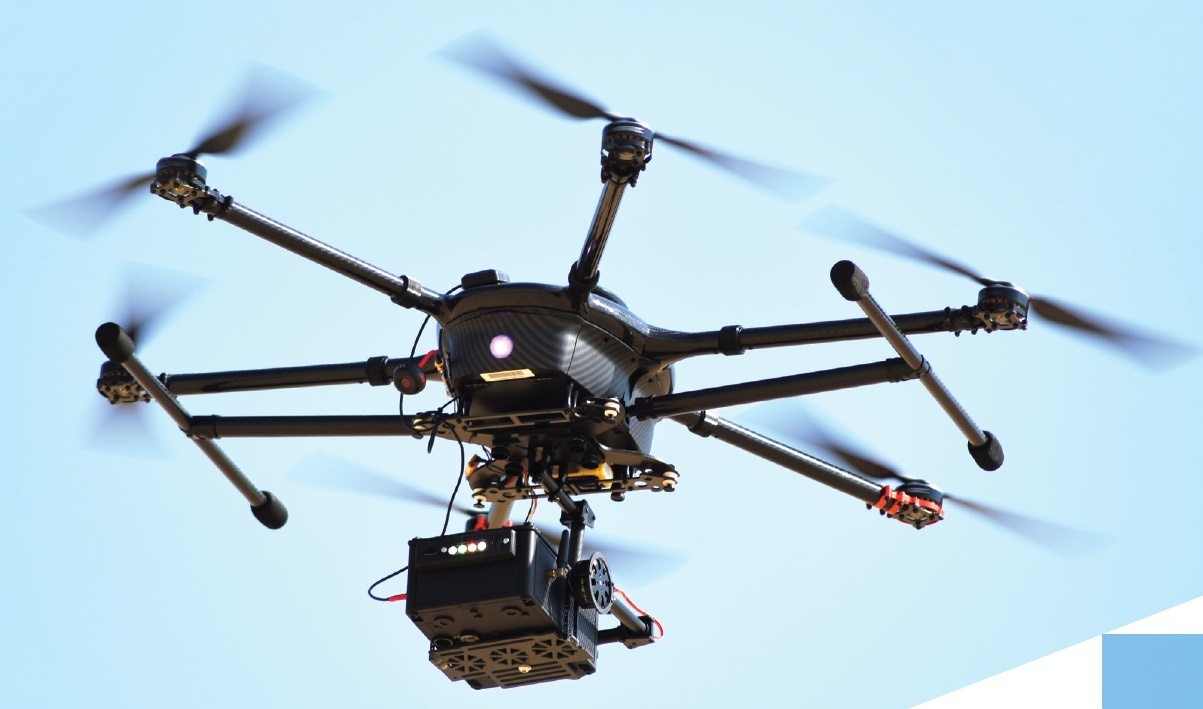 核辐射探测无人机的图片