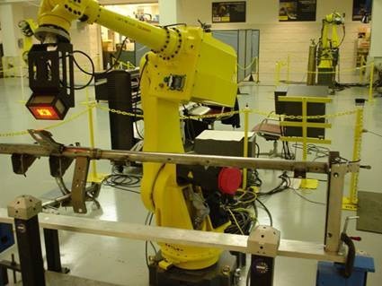 汽车白车身在线检测系统的图片