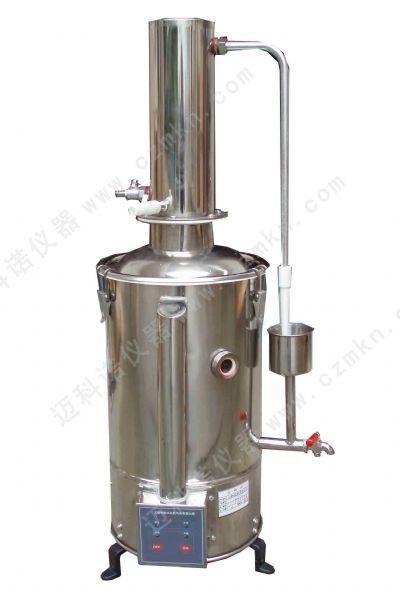 断水自控不锈钢蒸馏水器的图片