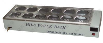 数显双列十二孔水浴锅的图片