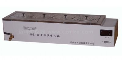 数显单列八孔水浴锅的图片