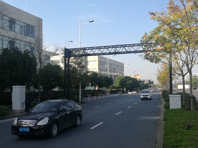 TCT水平固定点机动车尾气遥感监测系统的图片