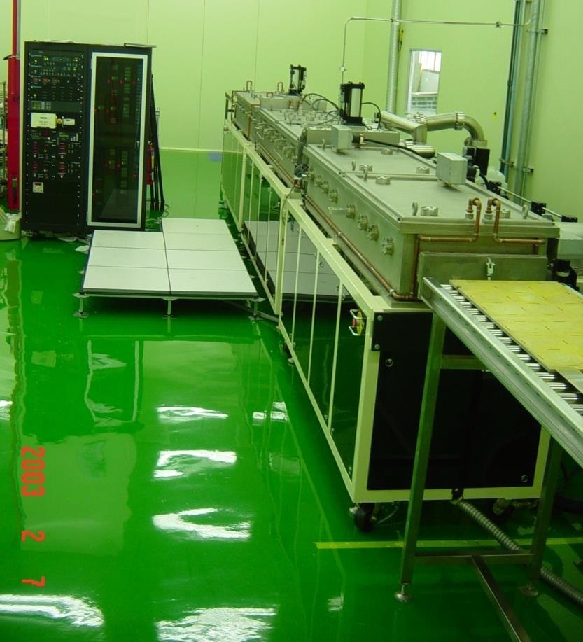 制备多晶硅太阳电池的氮化硅涂层沉积设备的图片