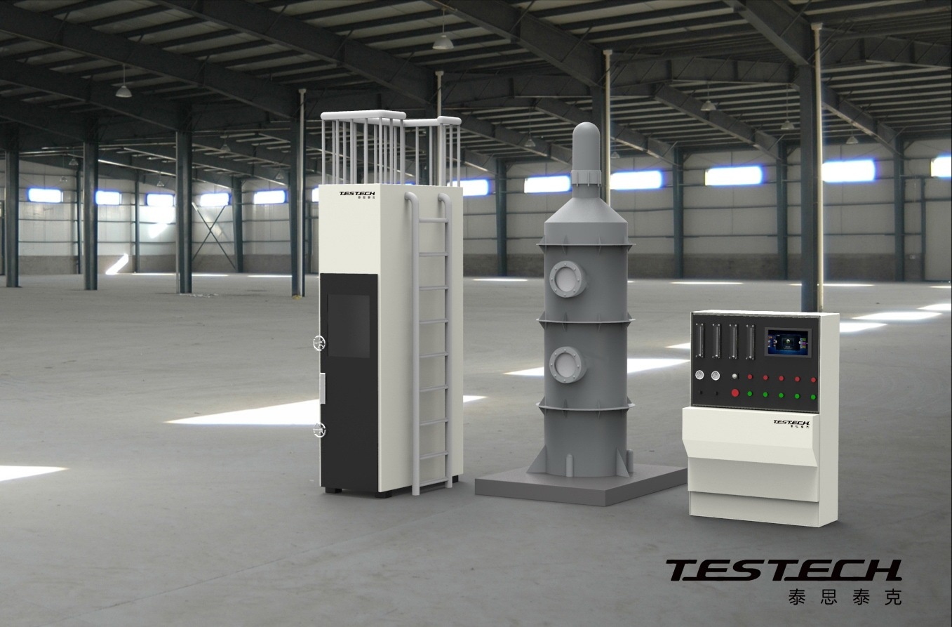 电线电缆成束燃烧测试仪GB/T 18380.3、IEC 60332-3-10的图片