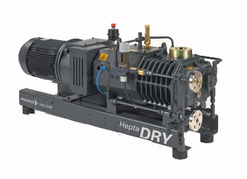 普发真空HeptaDry系列螺杆泵的图片
