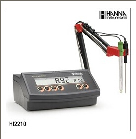 意大利哈纳酸度计PH计HI2210(哈纳HANNA)实验室pH/温度测定仪的图片