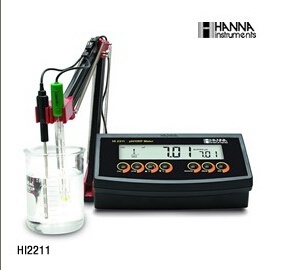 意大利哈纳酸度计PH计HI2211(哈纳HANNA)实验室pH/ORP/温度测定仪的图片
