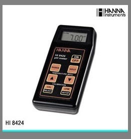 哈纳仪器便携式防水型pH/ORP/温度测定仪HI8424的图片