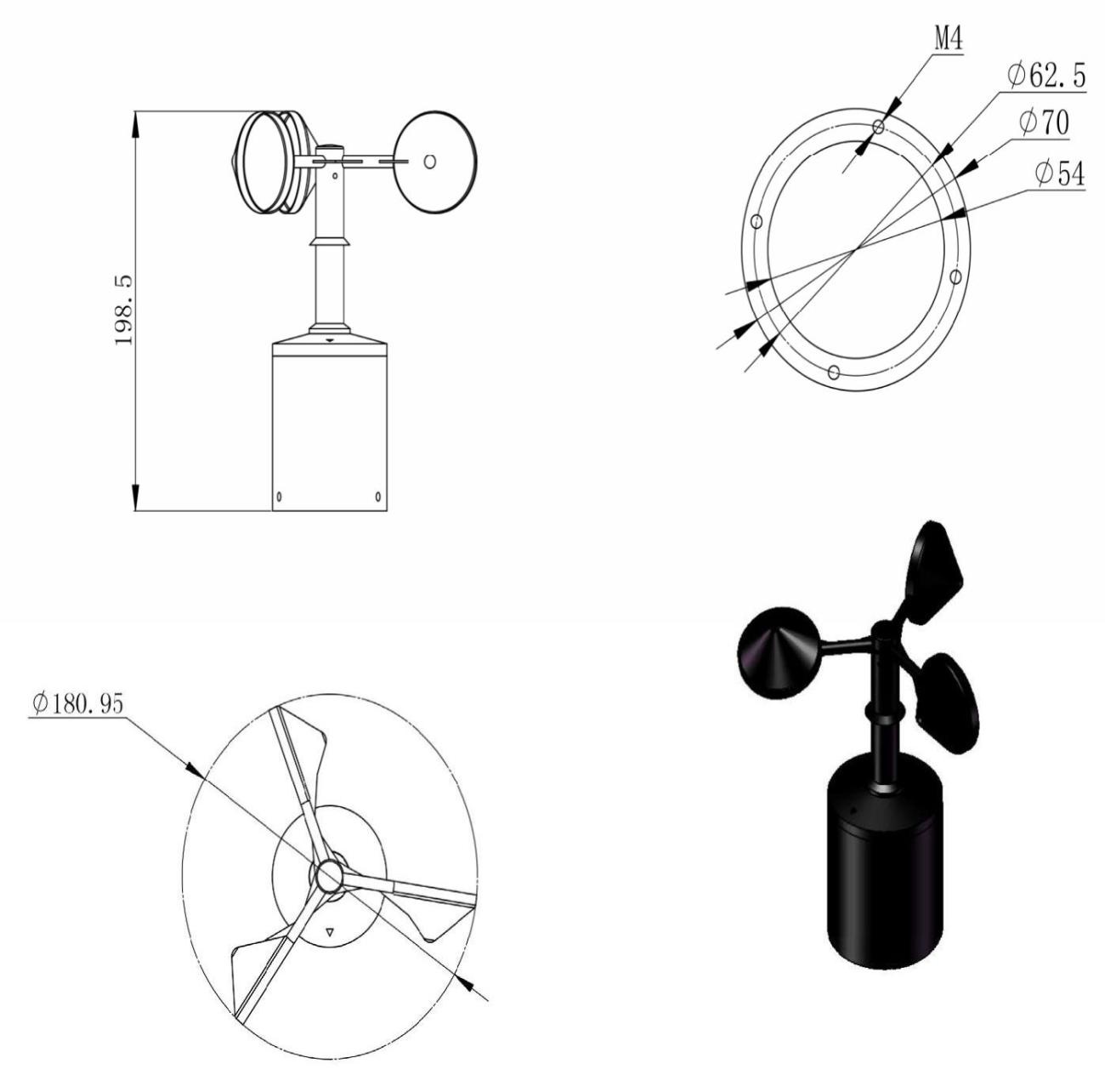 VT91风速传感器的图片