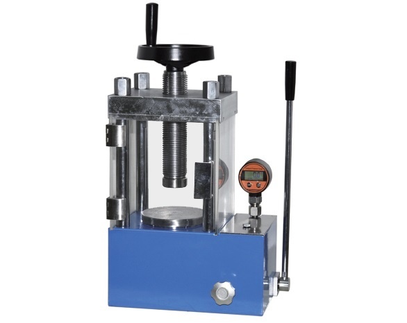 40吨防护型数显手动粉末压片机的图片