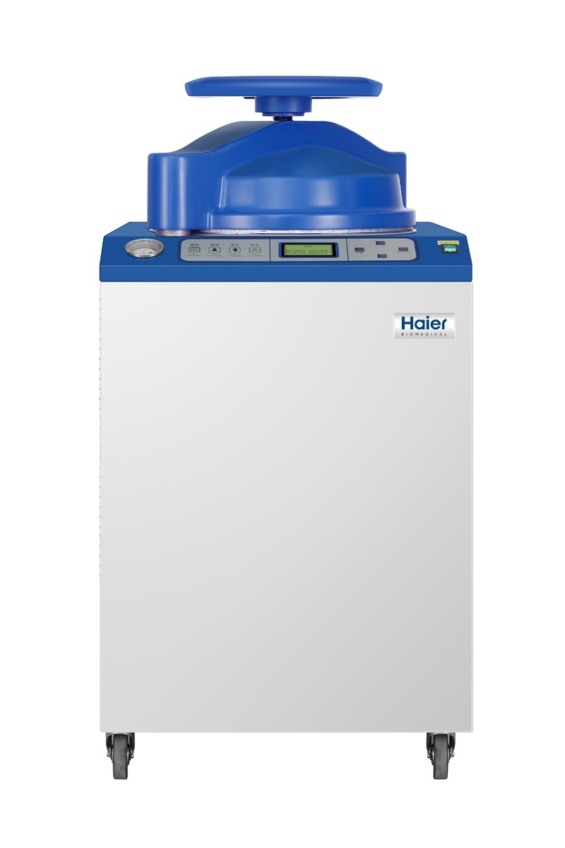 海尔立式压力蒸汽灭菌器的图片