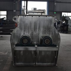 玻璃微珠反光粉混合机，电发光粉连续犁刀混合机。的图片