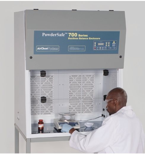 美国艾科琳(AirClean)C型无管精密天平柜的图片