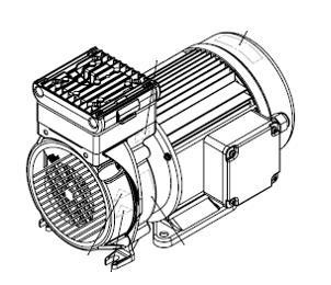 饮料机用内置空压机WA-038的图片