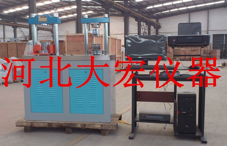 水泥胶砂抗折抗压试验机的图片