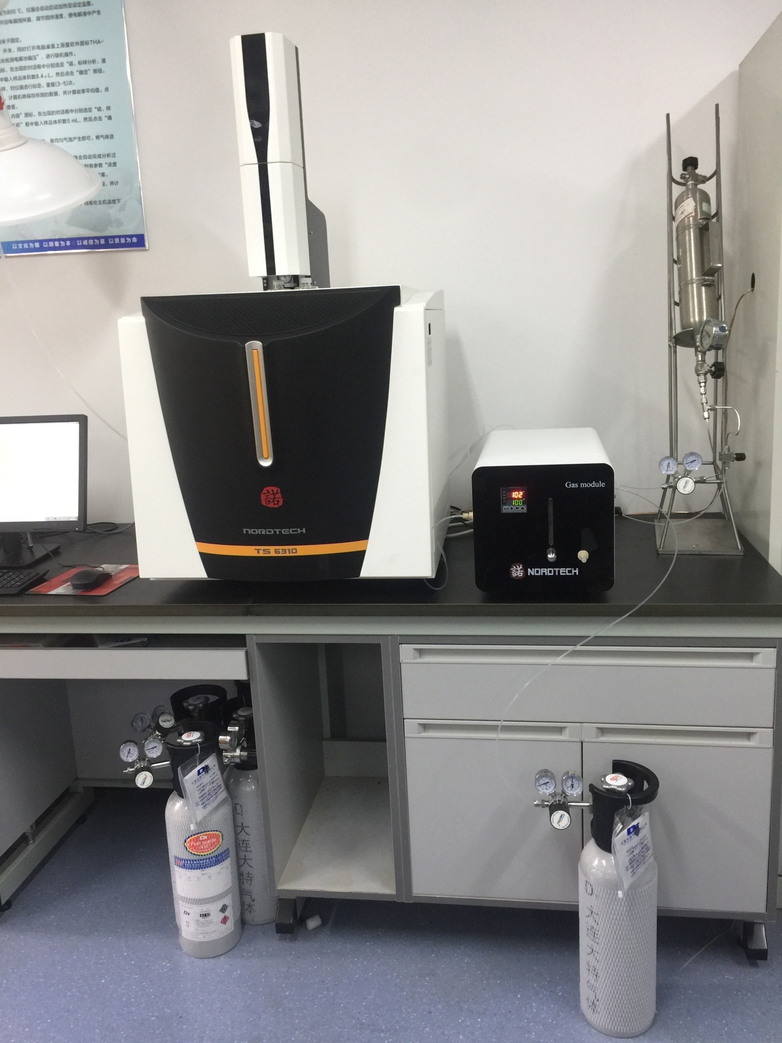 硫氮分析仪全自动气体进样器的图片