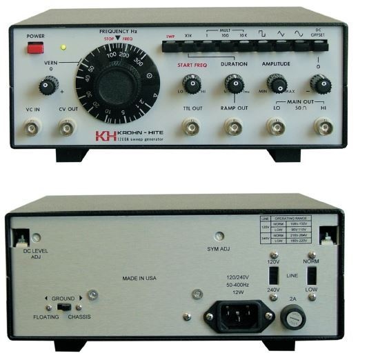 Krohn-Hite Model 1200A线性扫频函数发生器的图片