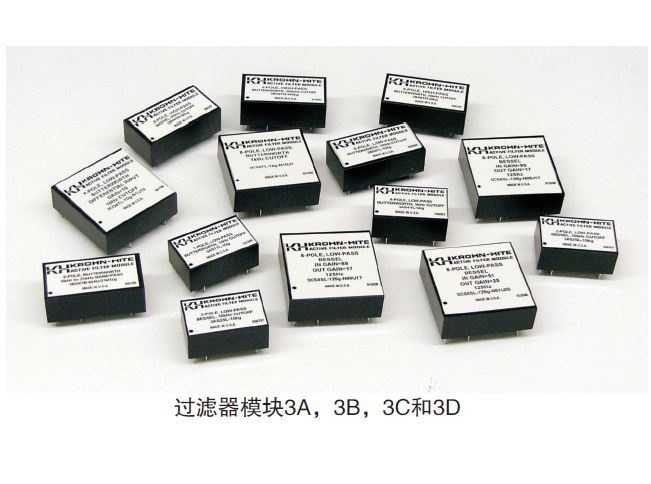 Krohn-Hite Model 3A/B/C/D过滤模块的图片