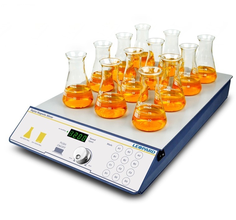 MS-12十二位磁力搅拌器的图片