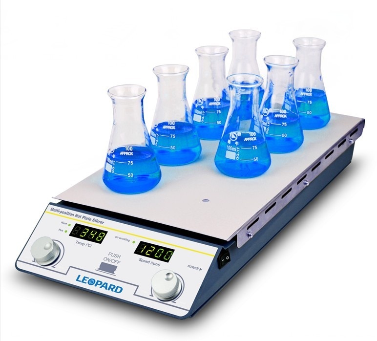 MS-8R八位加热磁力搅拌器的图片