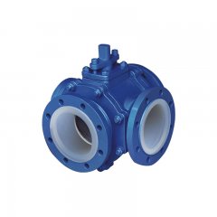 Q44/45衬氟球阀的图片