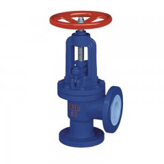 J44角式衬氟截止阀的图片