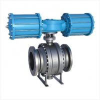 气动固定式球阀的图片