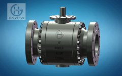 Q347F型PN16~PN64锻钢固定球阀的图片