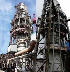 套筒式石灰竖窑的图片