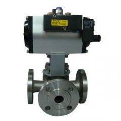 气动三通球阀GY003的图片