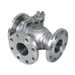 Q44二密封三通球阀(L型)的图片